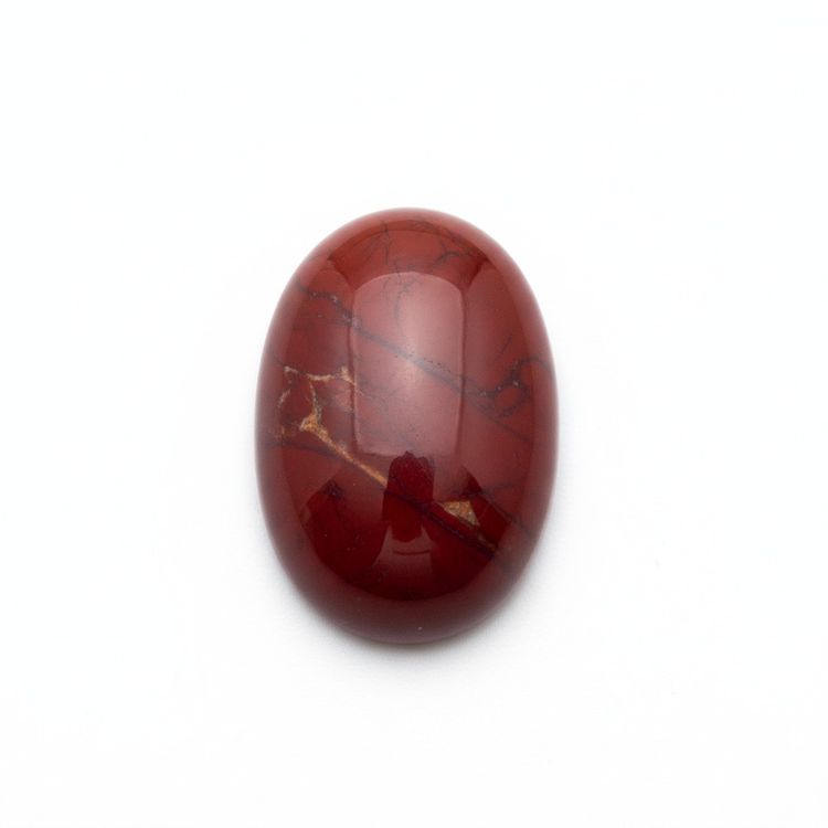 Red Jasper Cabochon - Polished image 1