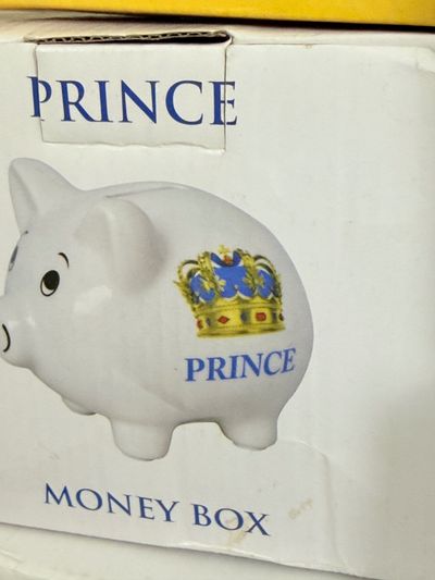 White Piggy Bank Money Box