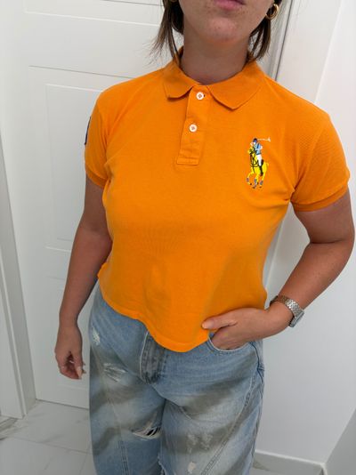 Orange Polo Shirt