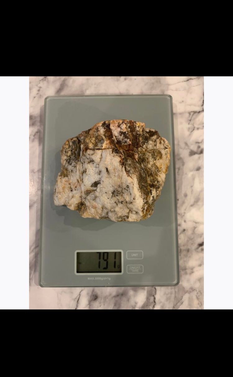 Pyrit large specimen -791 grams -(1) (VeinMining) Australia. Rare hight - grade Gold ore from the golden Victoria Triangle  image 7
