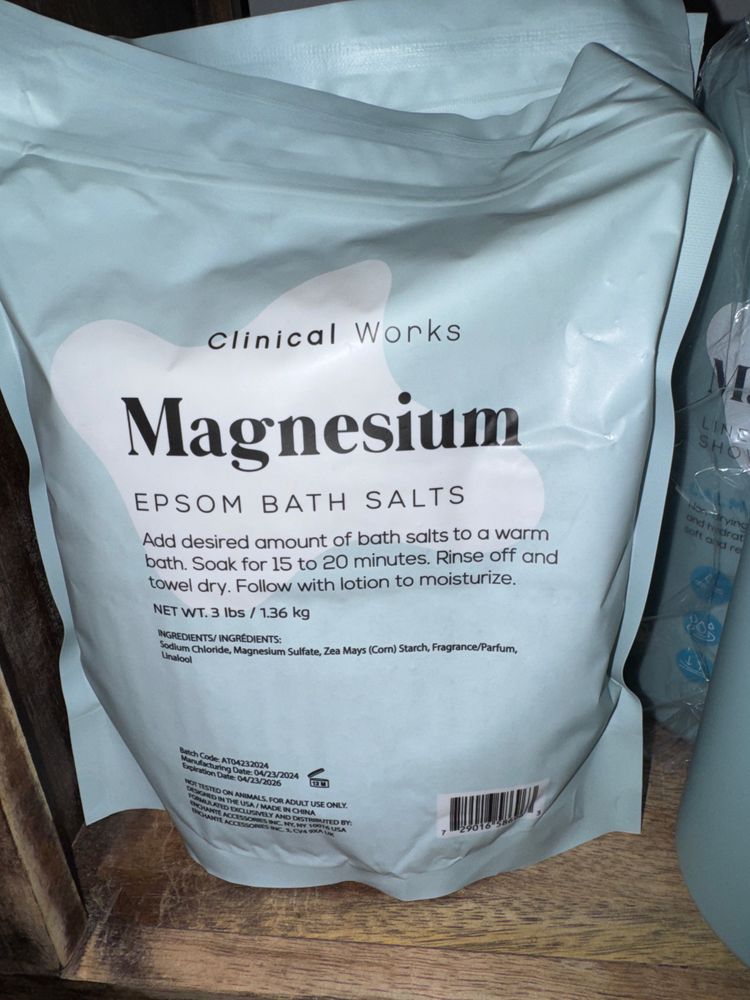 Clinical works Magnesium Epsom Bath Salts