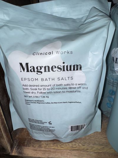 Clinical works Magnesium Epsom Bath Salts
