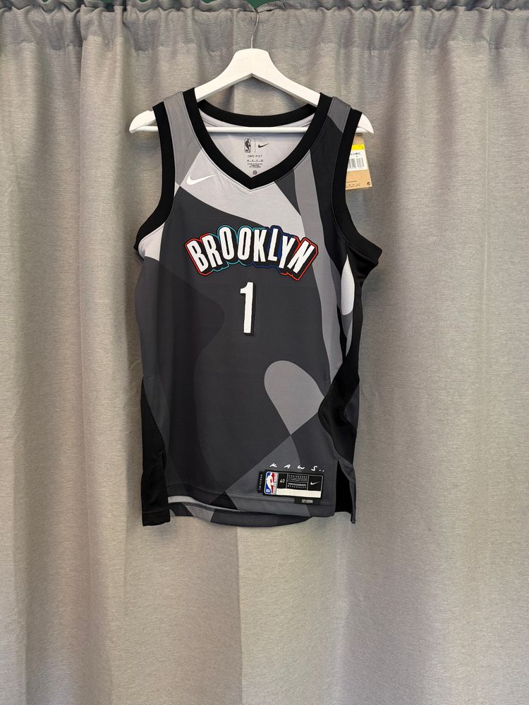 Jersey NBA x Kaws Brooklyn Nets City Edition