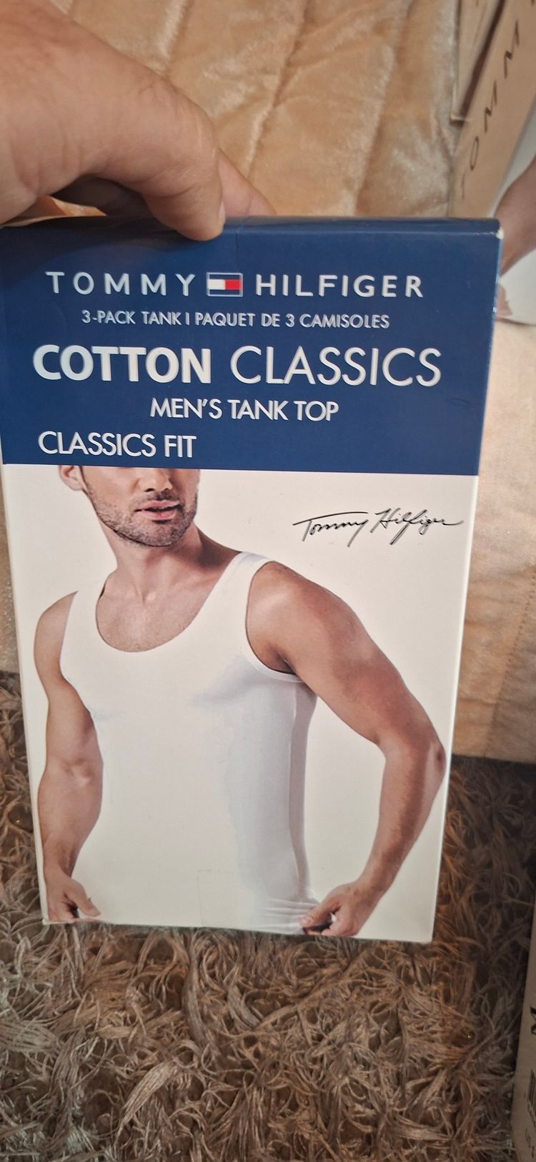 Tommy Hilfiger Cotton Classics Men'S Tank Top 3-Pack size L