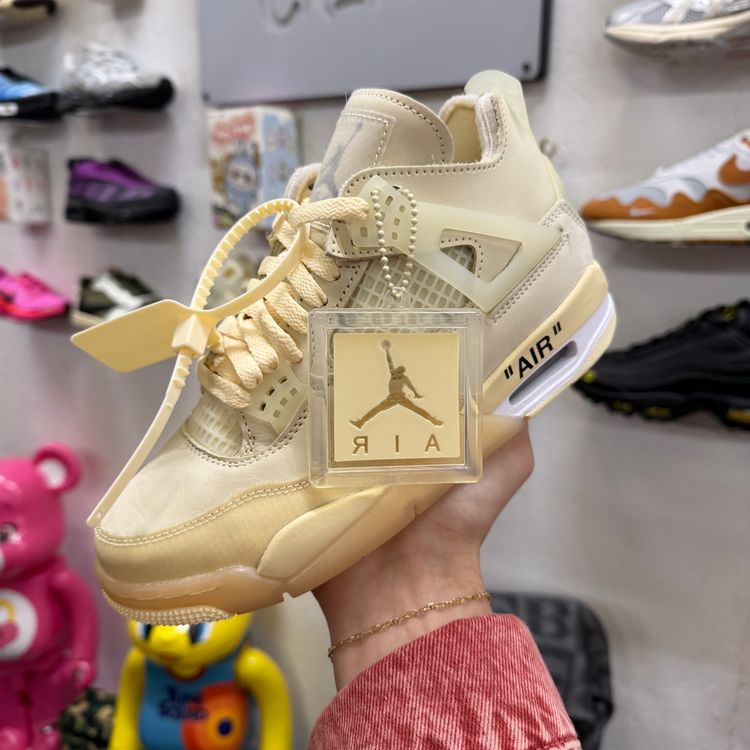 Jordan 4 Off White Sail (Brand New)