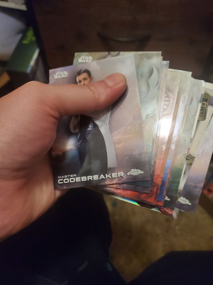 Topps Chrome Star Wars Trading Cards Singles