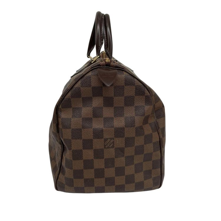 Pre-Loved Louis Vuitton Damier Ebene Canvas Speedy 35 Bag image 9
