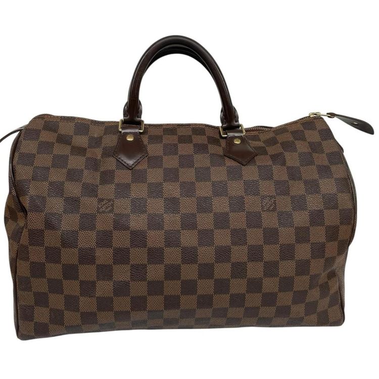 Pre-Loved Louis Vuitton Damier Ebene Canvas Speedy 35 Bag image 1