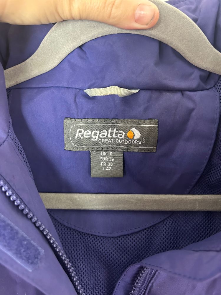 Regatta purple outdoor jacket obraz 2
