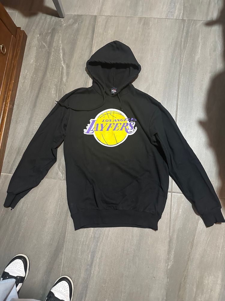 Los Angeles Lakers Black Hoodie With Los Angeles Lakers Logo product image
