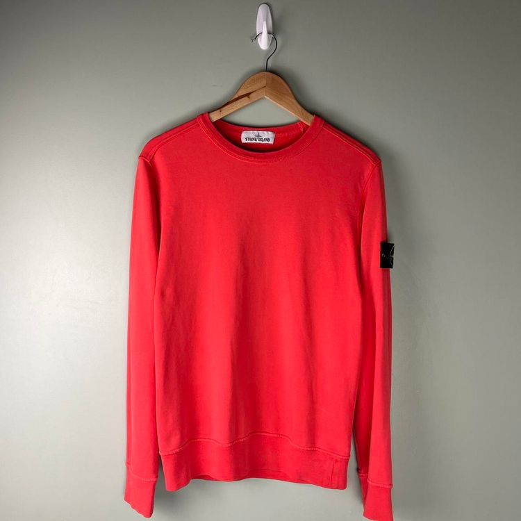 Stone Island red sweatshirt