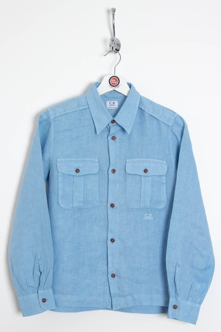 2008 Women's CP Company Long Sleeve Linen Shirt (S) image 1