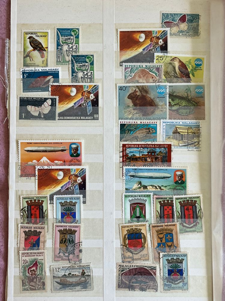 Stamp Collection Madagascar  2