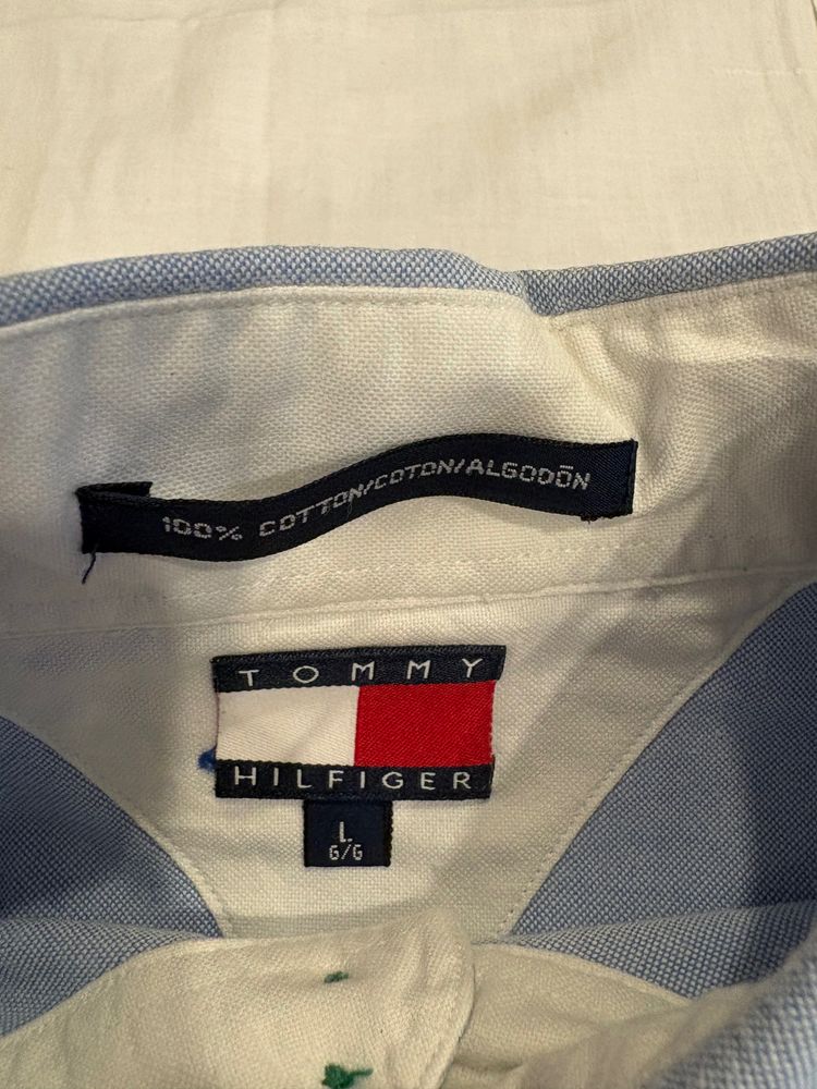 Immagine di Tommy Hilfiger Blue Button-Up Shirt 2