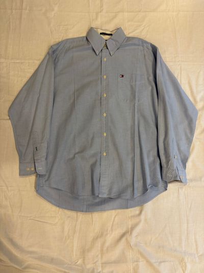 Tommy Hilfiger Blue Button-Up Shirt