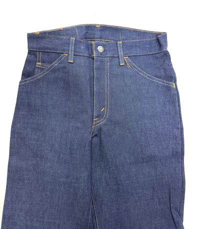 Levi's 602 Bell Bottoms Flare boot cut W28 L34 orange tab made in France anni 70' Talon zip 7