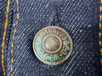 Levi's 602 Bell Bottoms Flare boot cut W28 L34 orange tab made in France anni 70' Talon zip 12