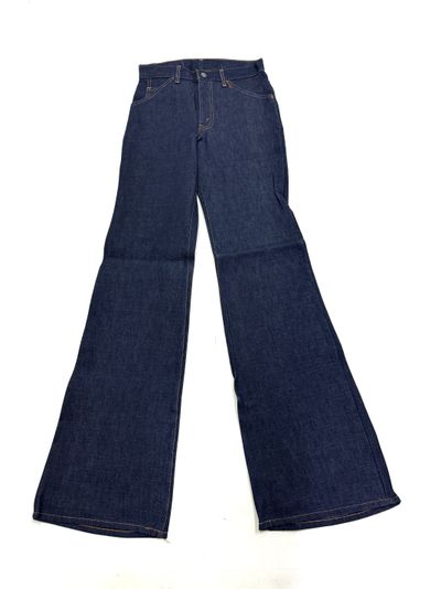 Levi's 602 Bell Bottoms Flare boot cut W28 L34 orange tab made in France anni 70' Talon zip 11