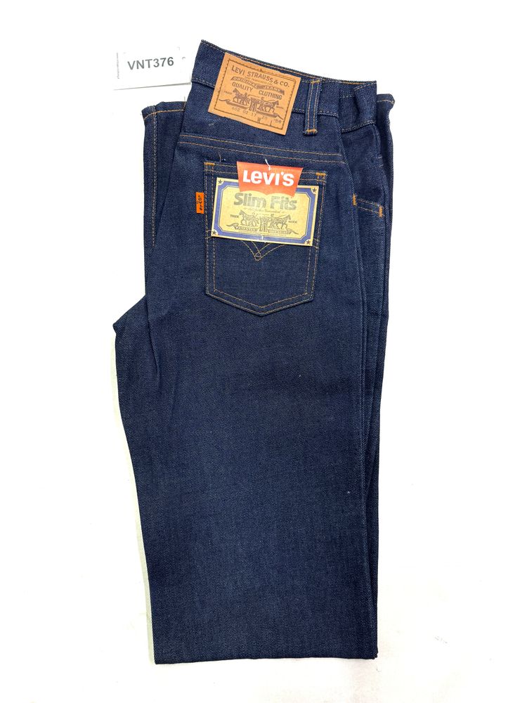 Levi's 602 Bell Bottoms Flare boot cut W28 L34 orange tab made in France anni 70' Talon zip 13