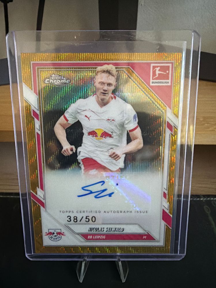 Topps Nicolas Seidwald Auto /50
