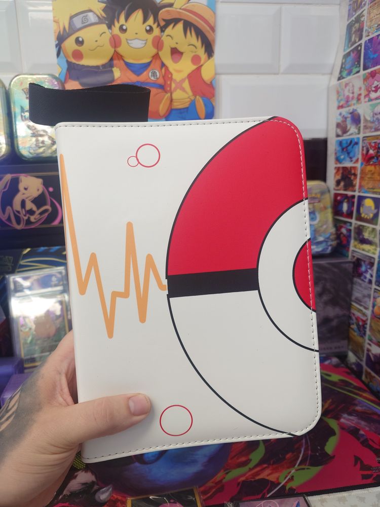 Pokémon leather zip binder 4 pockets
