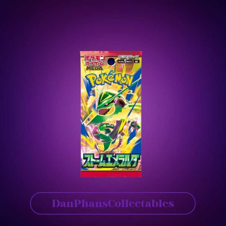 Pokémon Japanese Storm Emerald Booster Pack