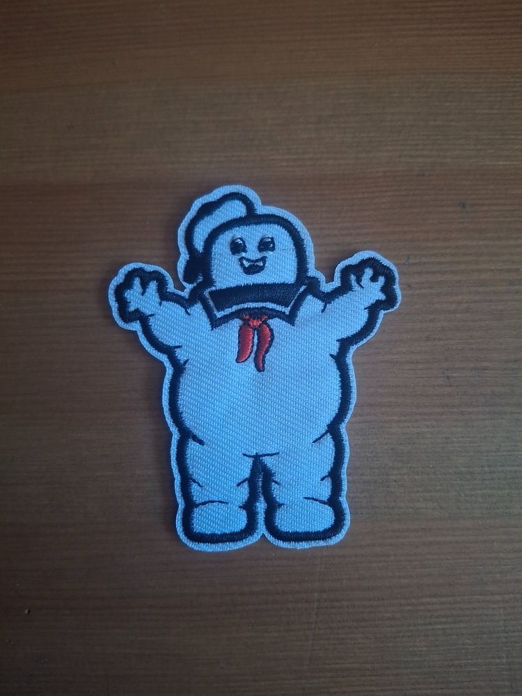Embroidered Patch Of A White Character In Sailor Outfit Ghostbusters image 1