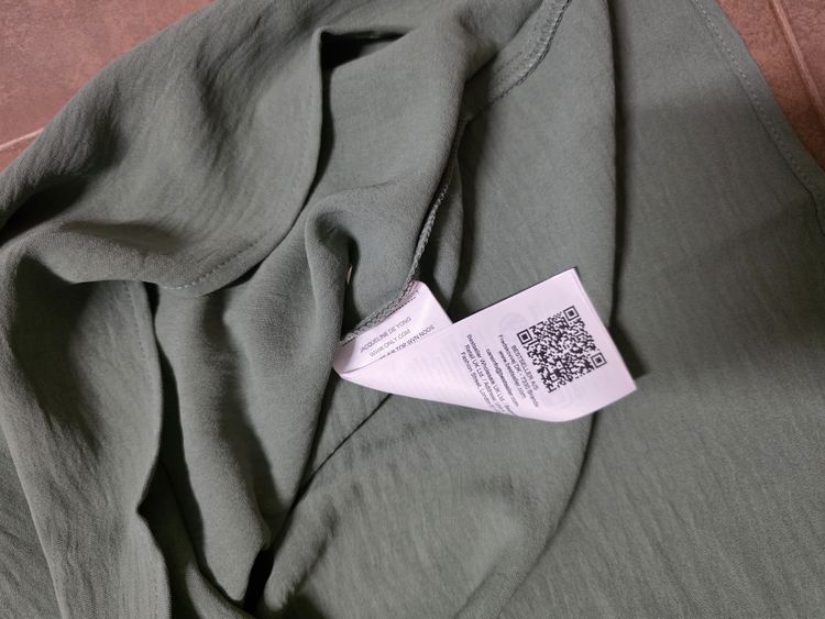 Jdy Green V-Neck Top image 3