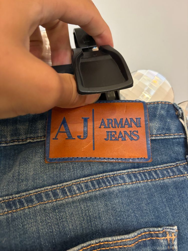 Armani Jeans AJ Men’s Blue Slim/Straight Fit Jeans W29 image 3
