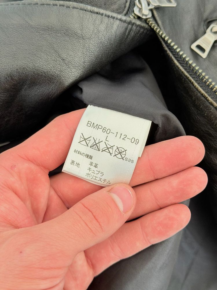 ‘00s Burberry Black Label Leather Jacket (M) image 3