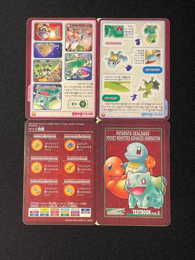 Patapata Sealdass Pocket Monsters Advanced Generation Textbook Vol. 3