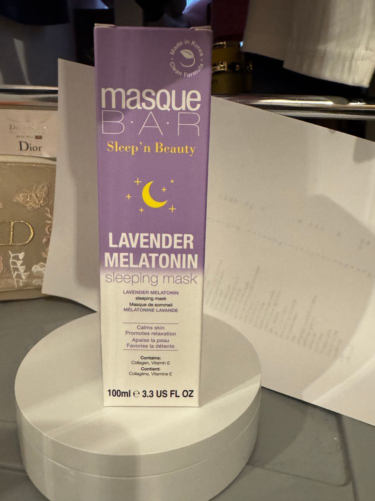 Masquebar Lavender Melatonin Sleeping Mask