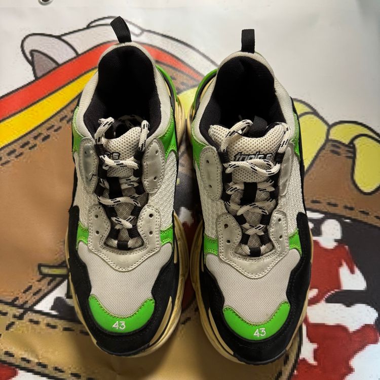 Balenciaga Triple S verde nera 43 image 2