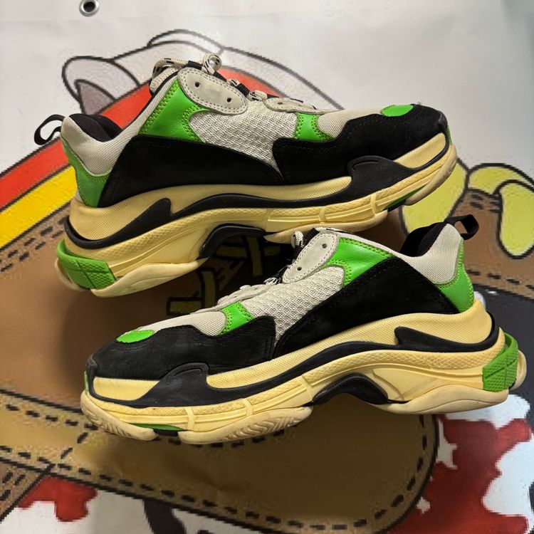 Balenciaga Triple S verde nera 43 image 3