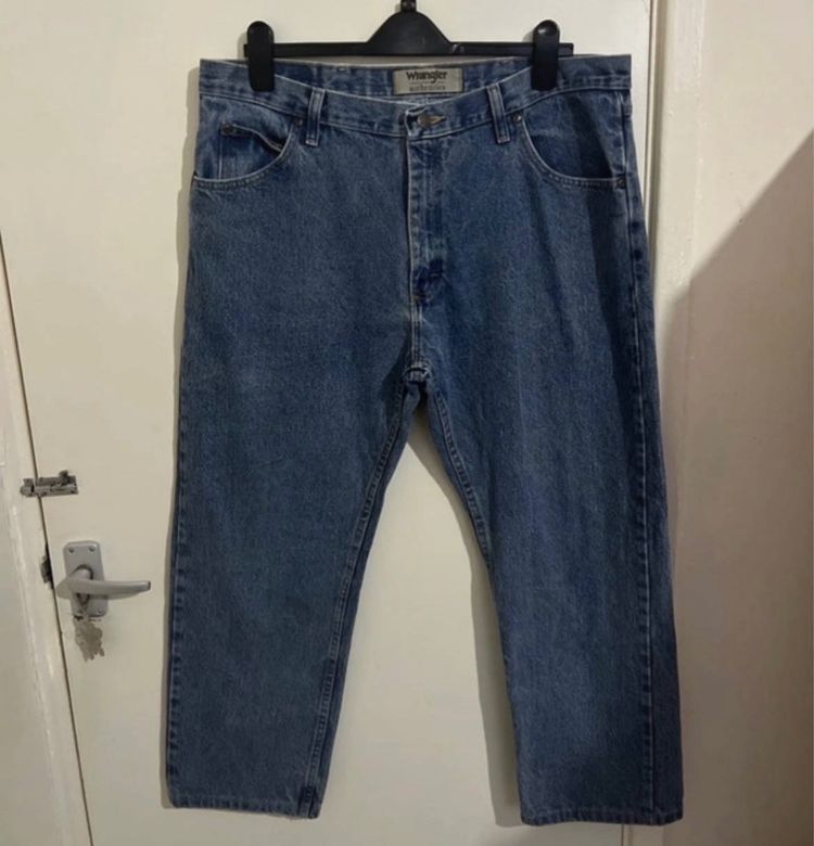 Wrangler Authentics Blue Denim Jeans W38 L 28