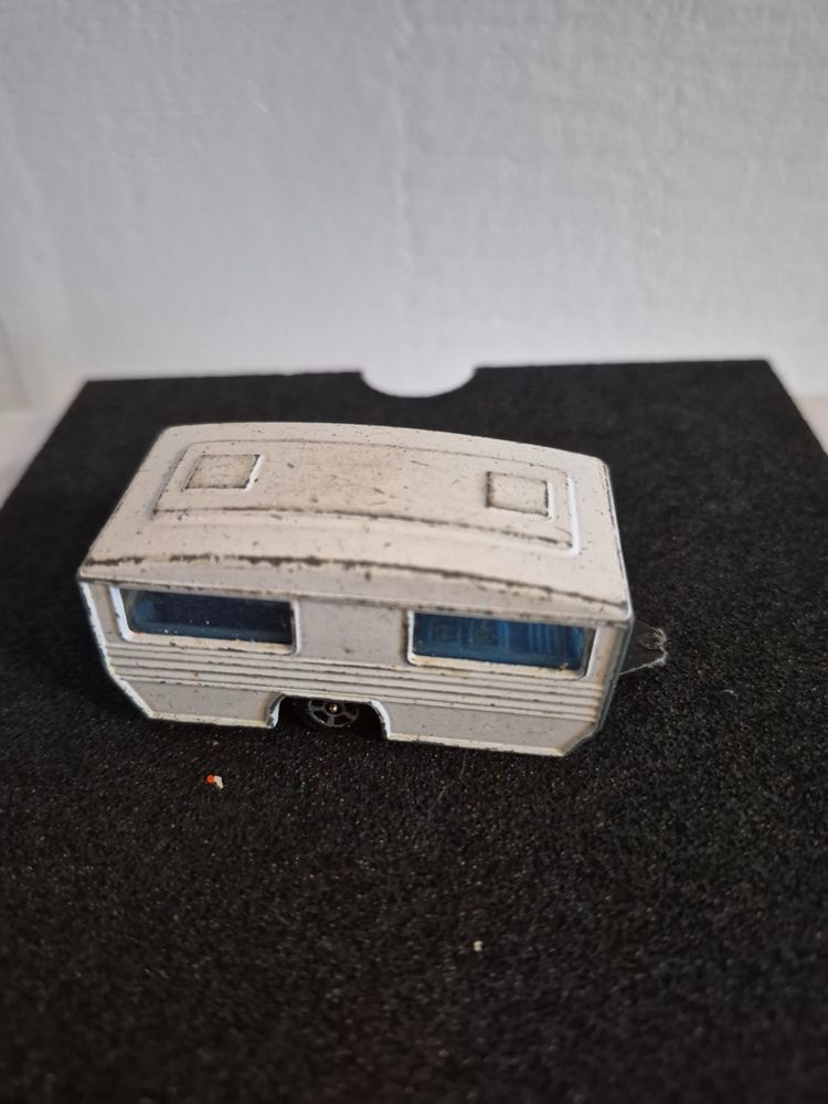 White Toy Caravan image 1