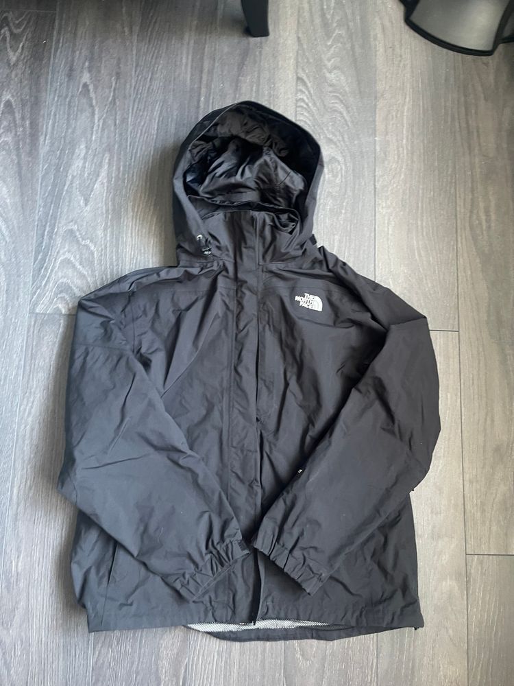 The North Face Black Hyvent North Face Raincoat product image