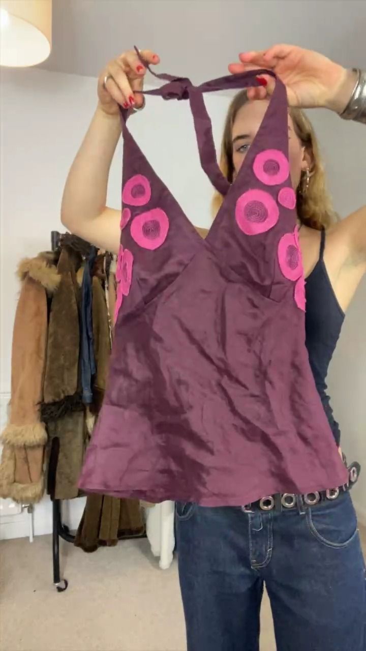 Other Purple halterneck top product image