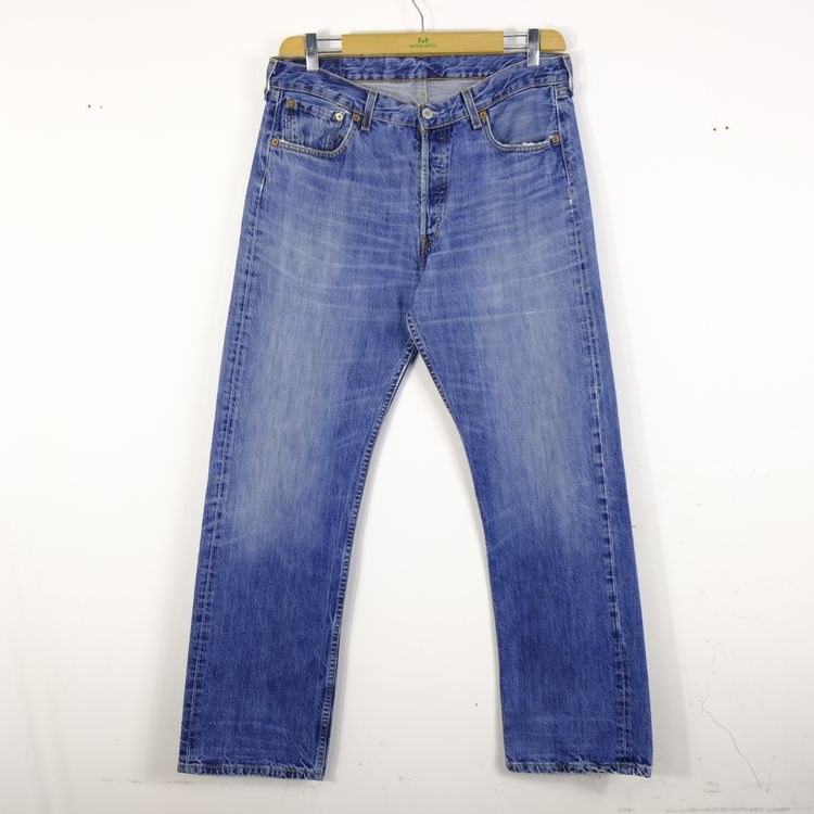 Levi'S 501 Blue Denim Jeans W34 L32