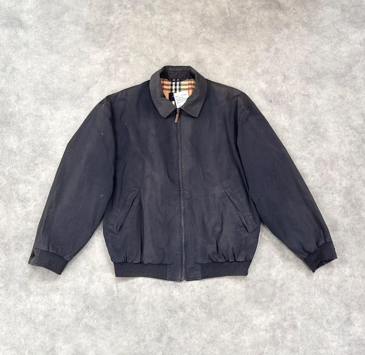 Vintage Burberry bomber jacket