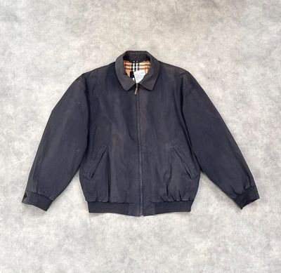 Vintage Burberry bomber jacket