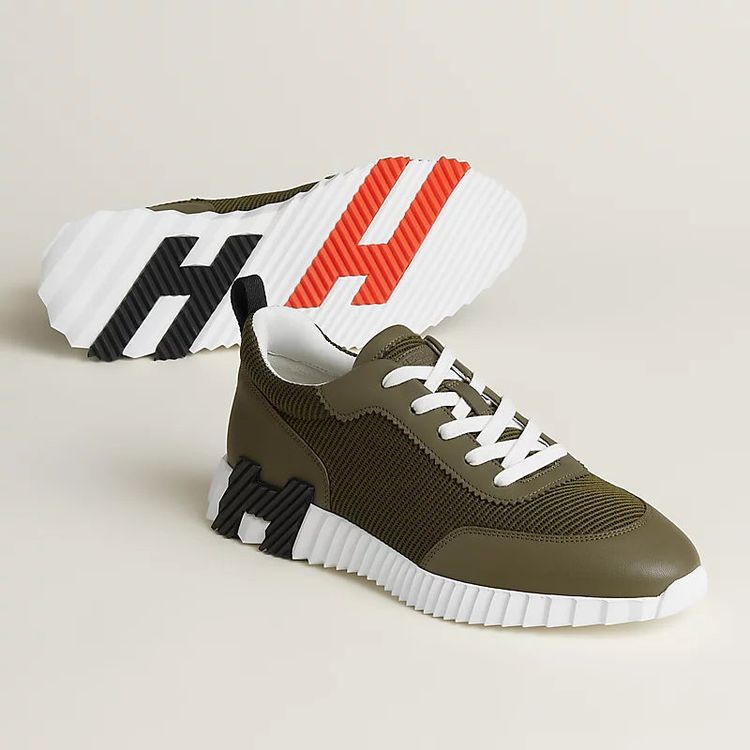 Hermes Bouncing Sneaker Vert Toundra image 1