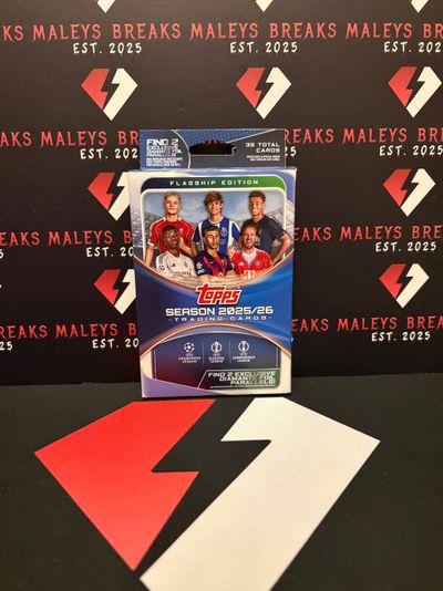Topps UEFA Club Competitions Flagship 2025/26 Hanger Box *RIPPED ON LIVE*