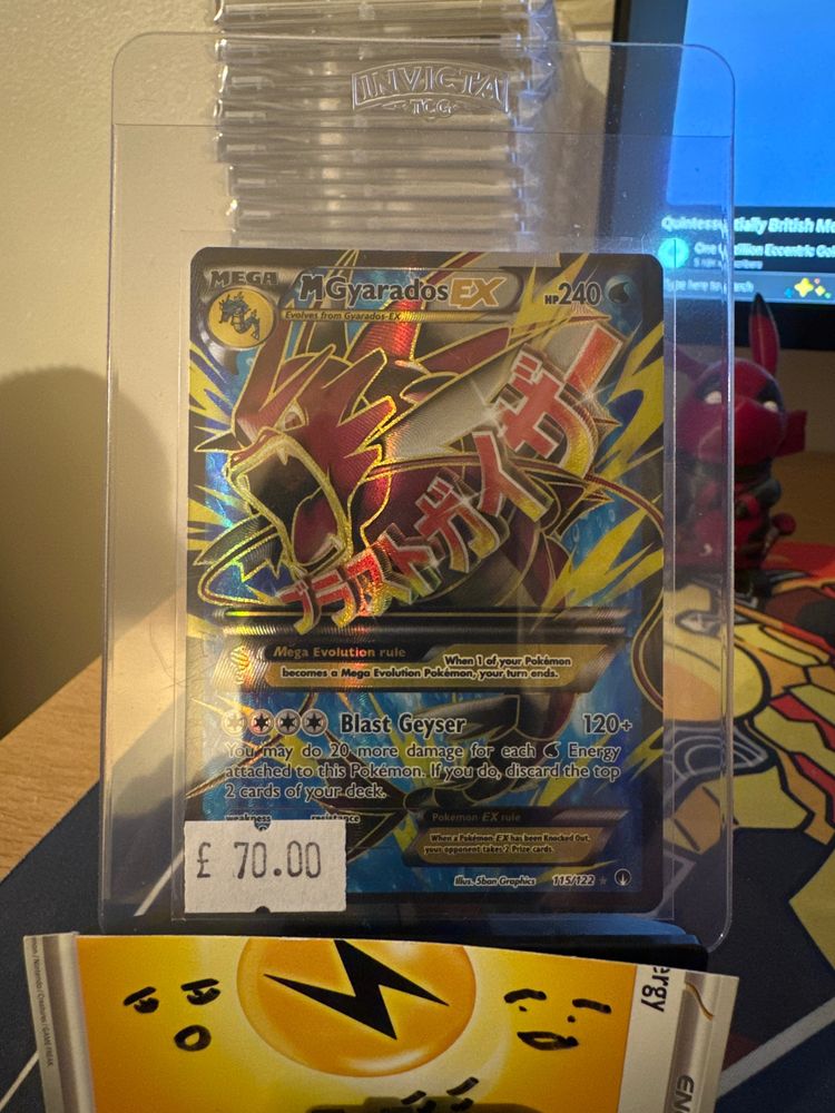Mega Gyarados Ex Pokémon Card
