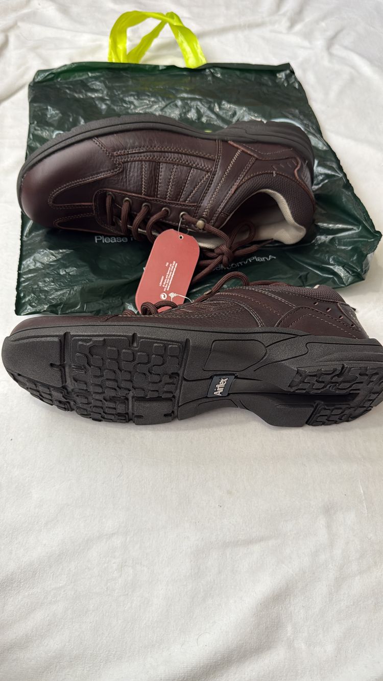Marks & Spencer Airflex Wide Fit Leather Comfort Shoes imagen 3