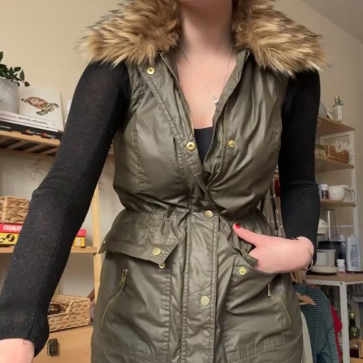 Dorothy Perkins dorothy perkins khaki gilet w faux fur product image