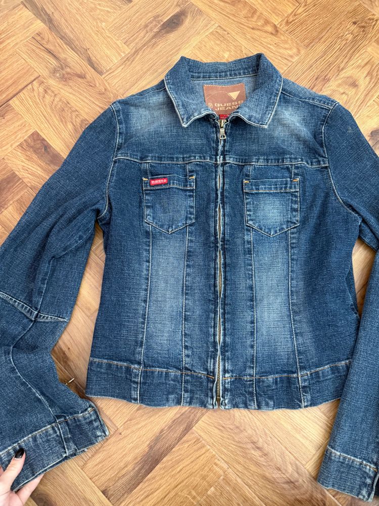 Guess Denim Jacket (L) 4