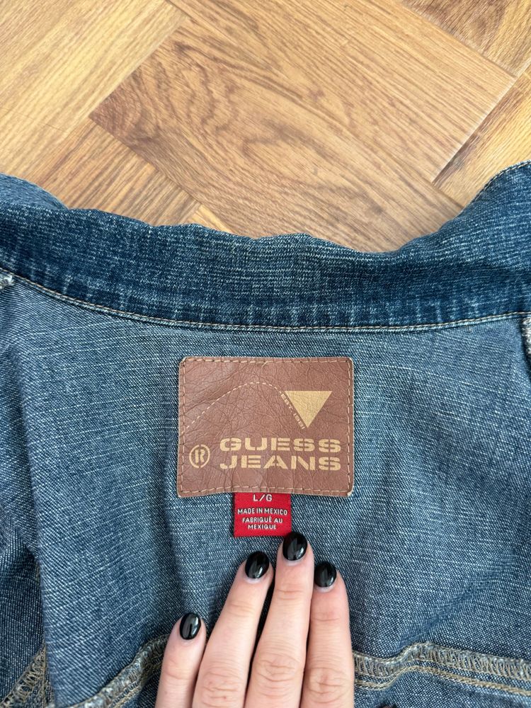 Guess Denim Jacket (L) 7