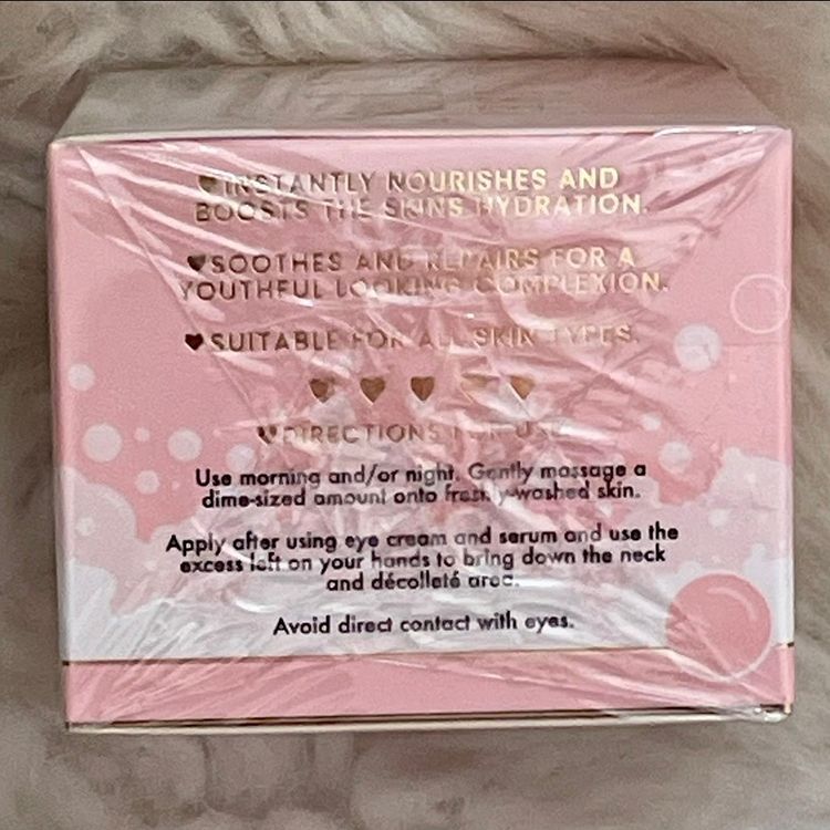 P Louise Plump Me Pretty Plumping Moisturiser Frosted Raspberry & White Chocolate New & Sealed  image 4