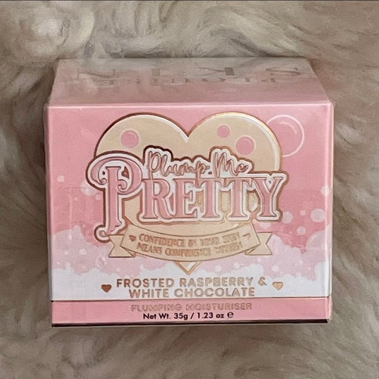 P Louise Plump Me Pretty Plumping Moisturiser Frosted Raspberry & White Chocolate New & Sealed  image 1